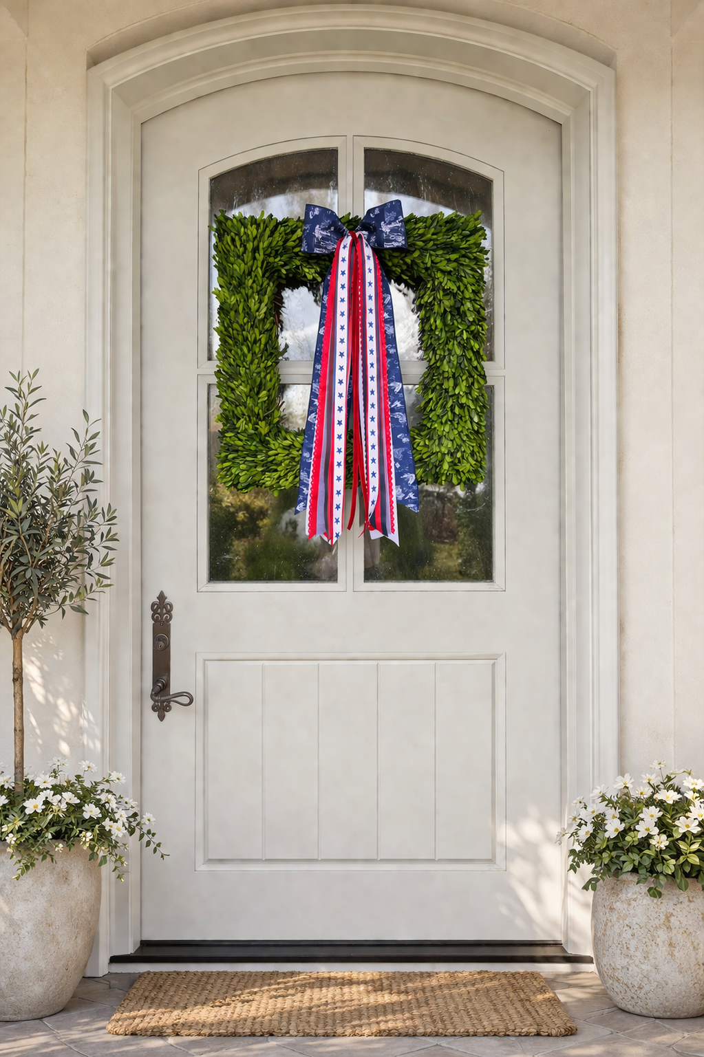 Patriotic Wreath Ribbon