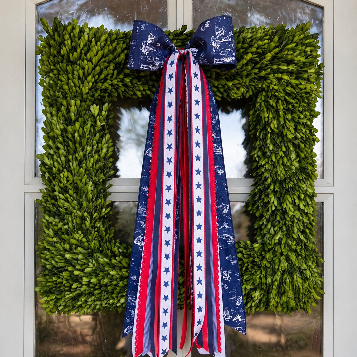 Patriotic Wreath Ribbon